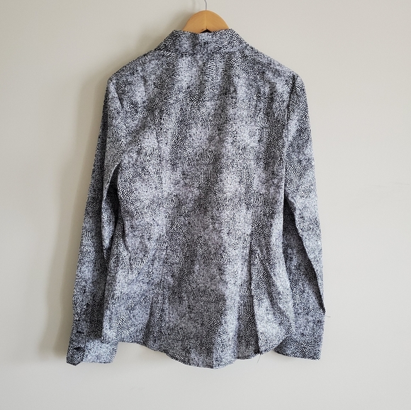 Calvin Klein Black & White Shirt Size L - Picture 7 of 12